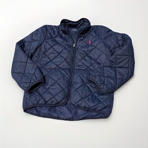 Polo by Ralph Lauren girls  Navy Quilted Jacket